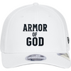 Armor of GOD Perforated Snapback - White