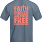 Faith Fueled and Stress Free Oversized Tee