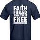 Faith Fueled and Stress Free Oversized Tee