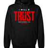I Will Trust Foundation Hoodie - Black