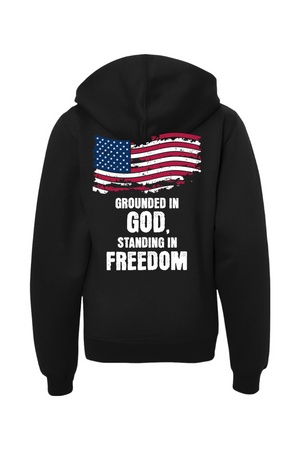 Grounded in God, Standing in Freedom Youth Foundation Hoodie