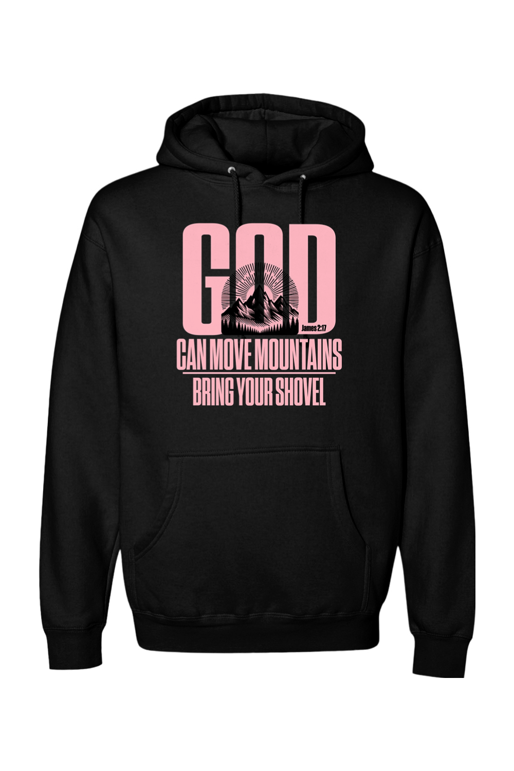 God Moves Mountains Foundation Hoodie