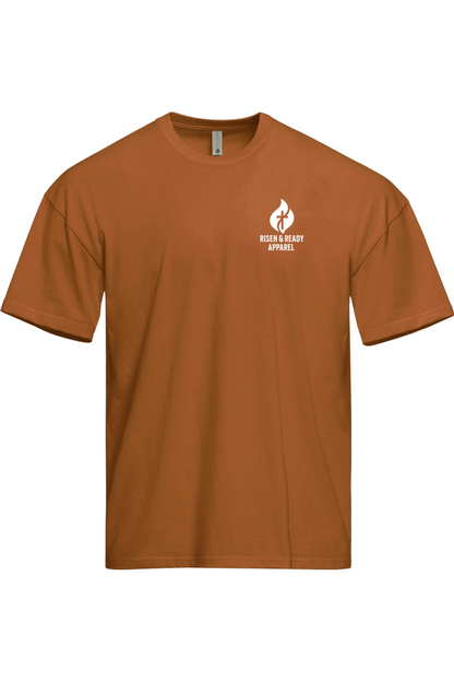 Faith Fueled and Stress Free Oversized Tee