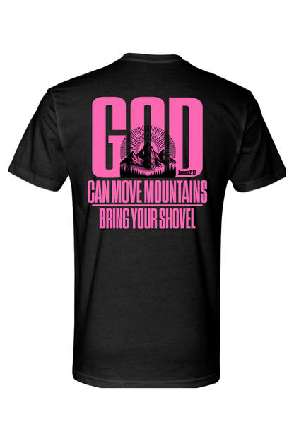 God Moves Mountains Foundation Tee