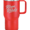 R&R 20 oz Insulated Travel Mug With Slider Lid - Red