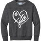 Heart of Faith Foundation Youth Crewneck Sweatshirt