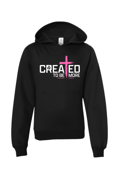 Created To Be More Youth Foundation Hoodie (Girls Color Wave)