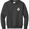 One Nation His Glory Youth Foundation Crewneck Sweatshirt - Charcoal
