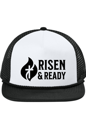 R&R Foam Flat Brim Trucker