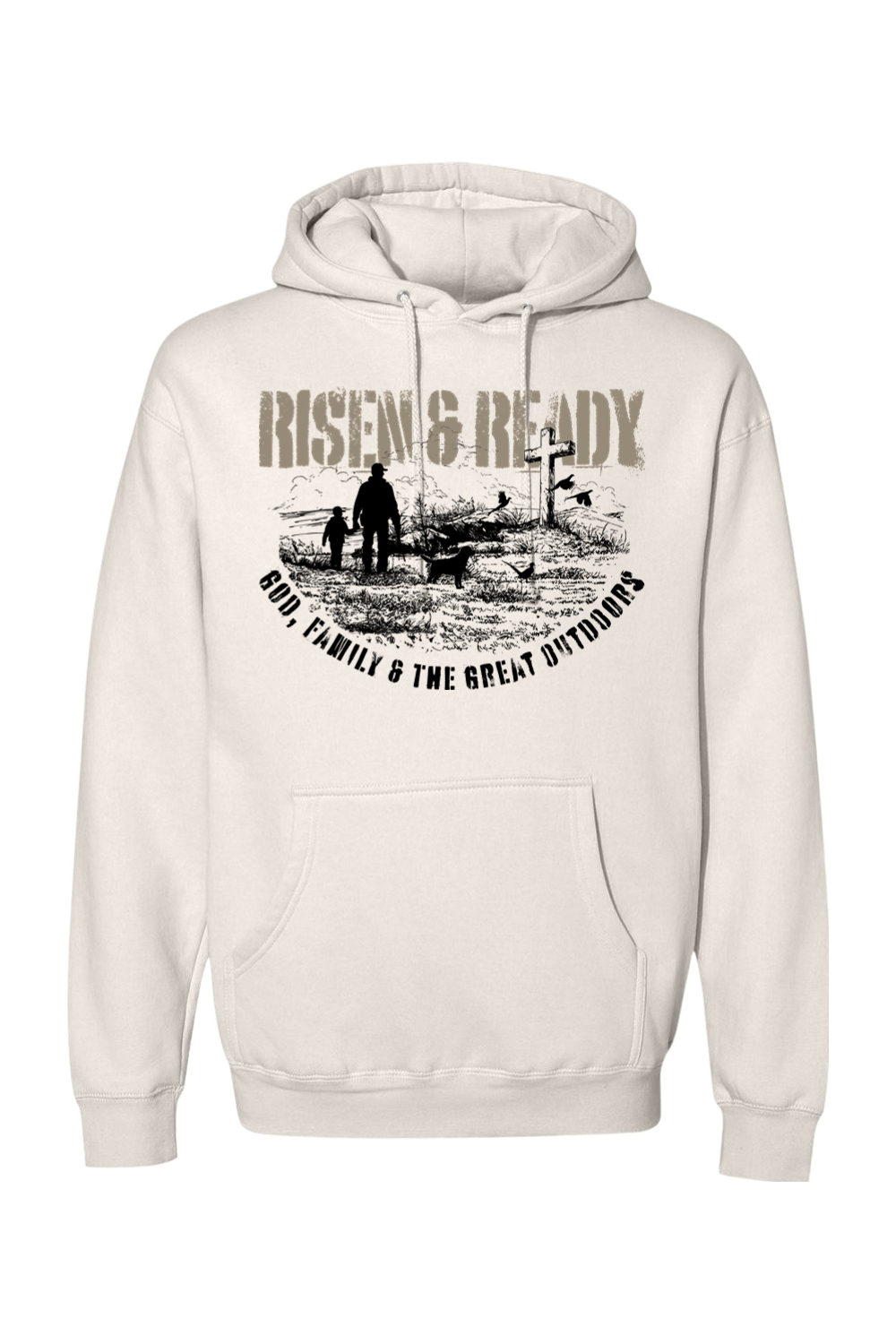 God, Family, Outdoors Foundation Hoodie