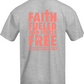 Faith Fueled and Stress Free Oversized Tee