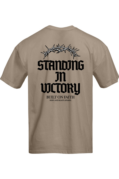 Standing In Victory Oversized Tee