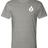 Running on Caffeine and Jesus Foundation Tee - Dark Heather Grey