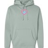 Love Never Fails Foundation Hoodie - Dusty Sage