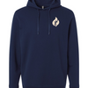 God Moves Mountains Lightweight Performance Hoodie - Classic Navy