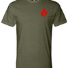 Boldly Risen Foundation Tee - Military Green