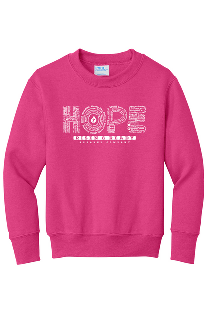 The Hope In Him Youth Foundation Crewneck Sweatshirt