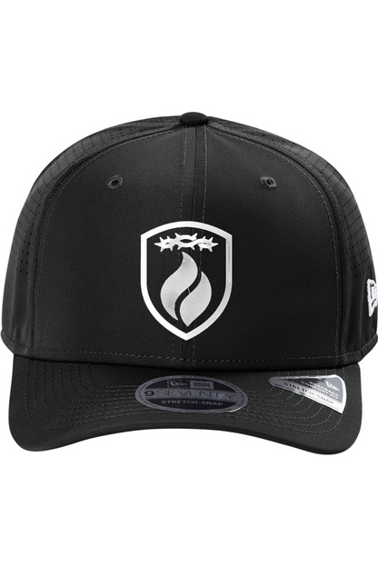 Armor & Flame Curved Perforated Snapback