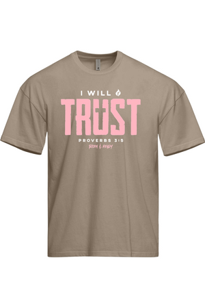 I Will Trust Oversized Tee