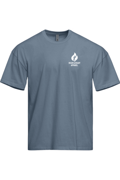 Faith Fueled and Stress Free Oversized Tee