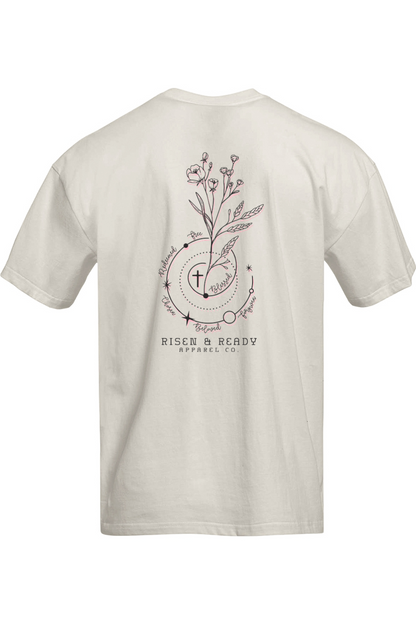Faith in Bloom Oversized Tee