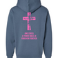 One Cross One Savior Foundation Hoodie (Women's Color Wave)