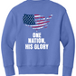 One Nation His Glory Youth Foundation Crewneck Sweatshirt