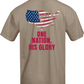 One Nation His Glory Oversized Tee