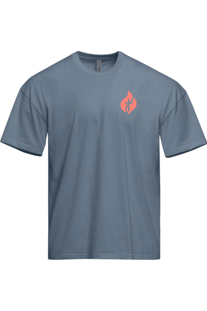Faith Fueled and Stress Free Oversized Tee