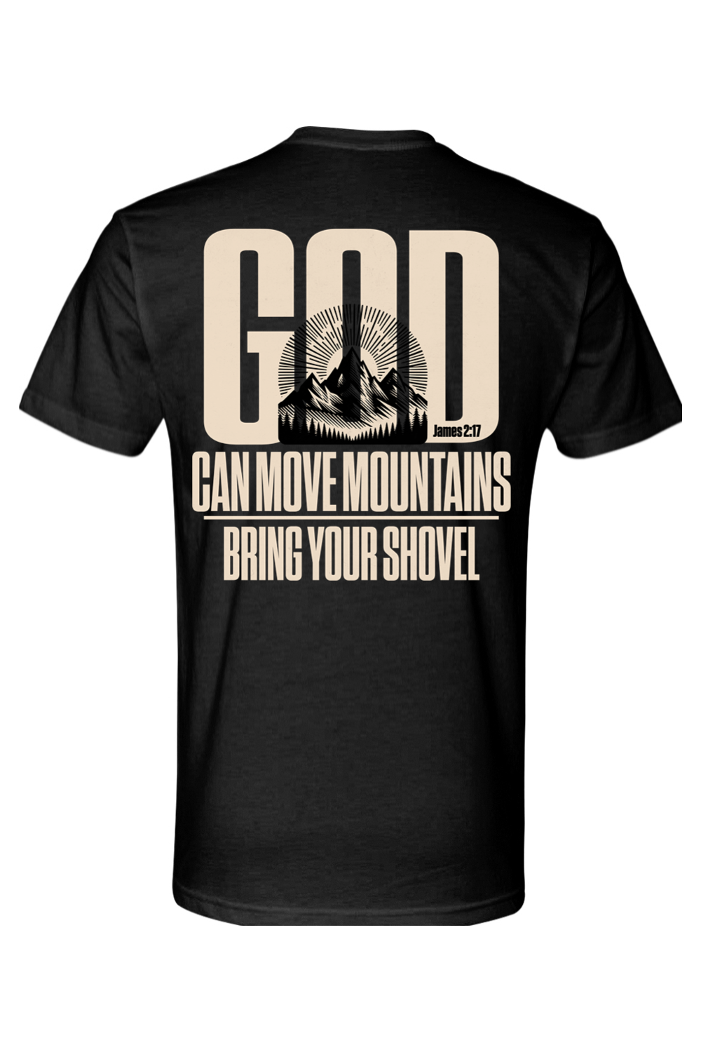 God Moves Mountains Foundation Tee