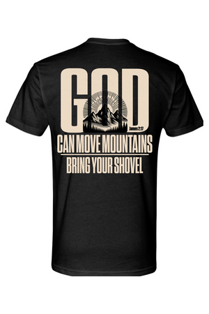 God Moves Mountains Foundation Tee