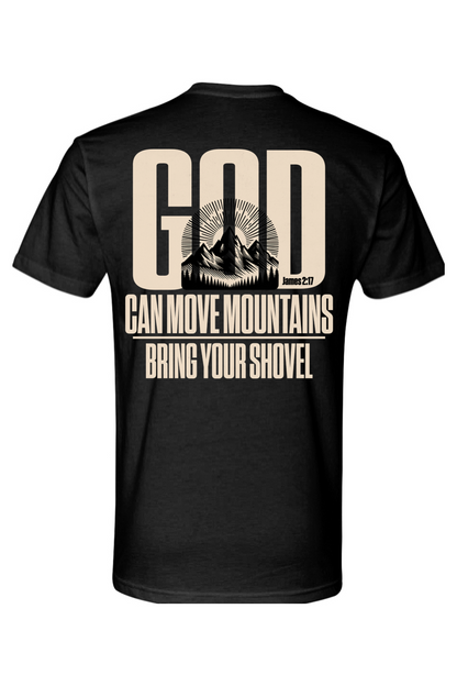 God Moves Mountains Foundation Tee