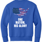One Nation His Glory Youth Foundation Crewneck Sweatshirt