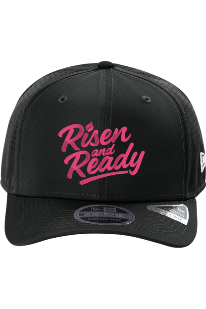 R&R Signature Curved Perforated Snapback