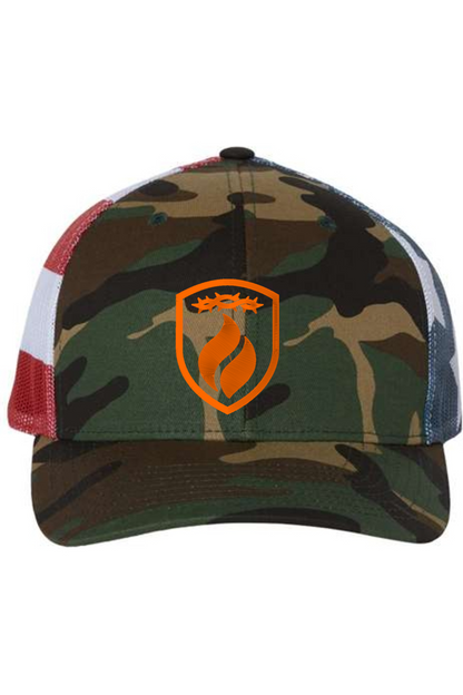 R&R Signature Patriot Camo Trucker