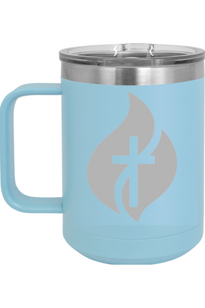 R&R 15oz Coffee Mug With Slider Lid