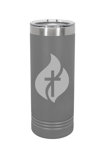 R&R 22 oz. Skinny Tumbler with Slider Lid