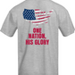One Nation His Glory Oversized Tee
