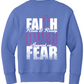 Faith Over Fear Youth Foundation Crewneck Sweatshirt
