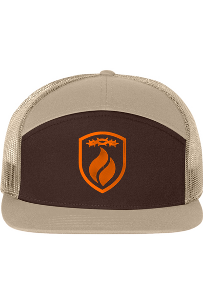 R&R Signature Seven-Panel Trucker