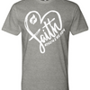 Heart of Faith Foundation Tee - Dark Heather Grey