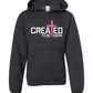 Created To Be More Youth Foundation Hoodie (Girls Color Wave)