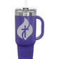 R&R Flame 40 oz. Insulated Travel Mug