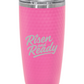 R&R 20 oz. Golf Tumbler with Dimples and Clear Slider Lid