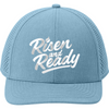 R&R Womens Performance Hat - Blue Mist Heather