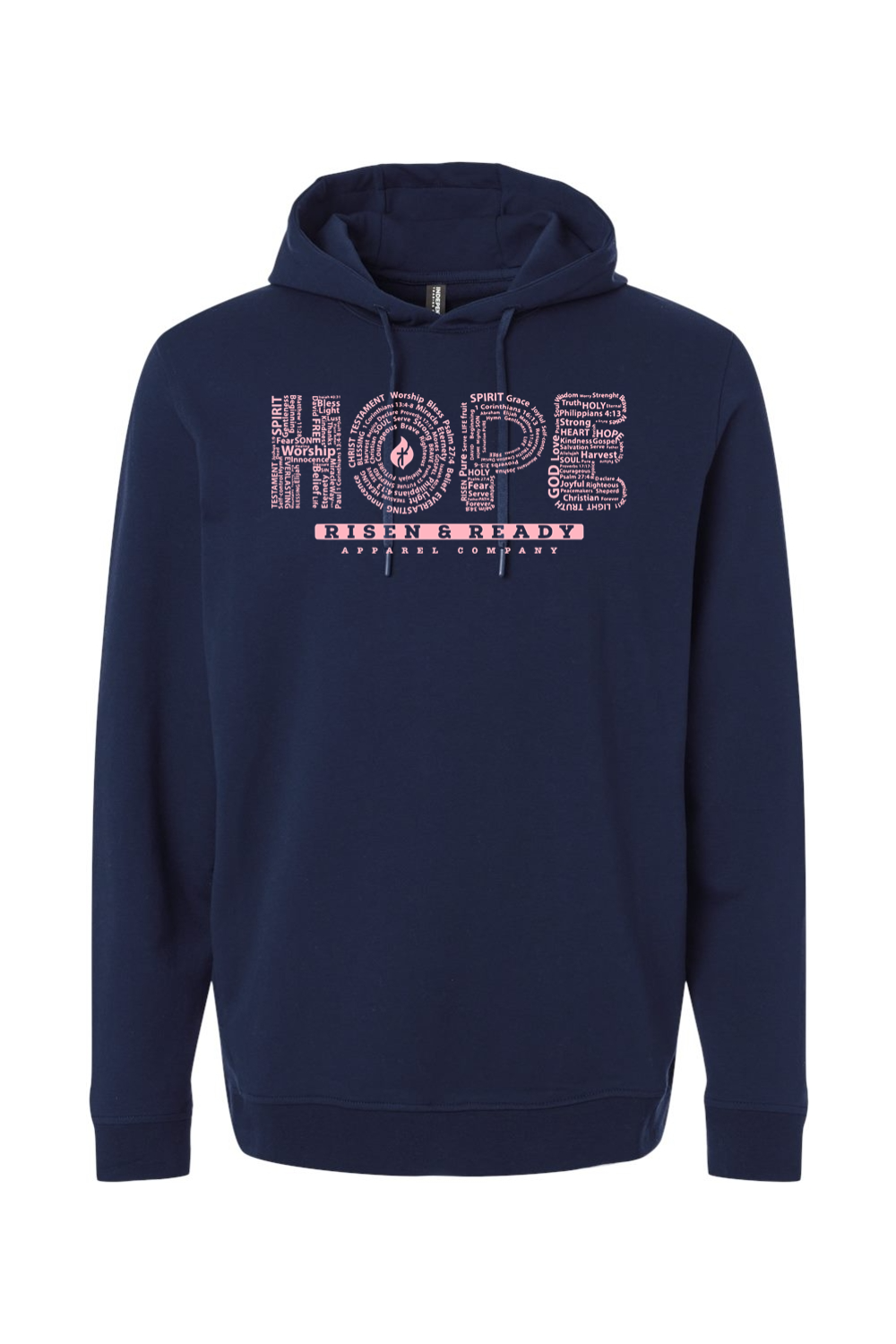 The Hope In Him Lightweight Performance Hoodie