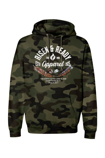 Faith and Feathers CAMO Field Foundation Hoodie