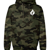 Faith Fueled and Stress Free Foundation Hoodie - Forest Camo