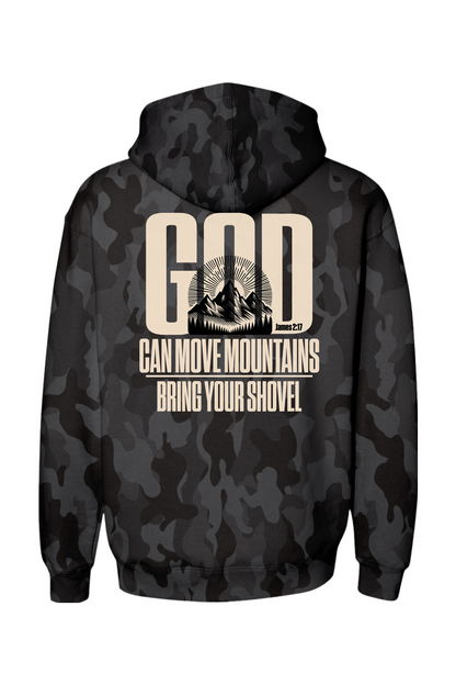 God Moves Mountains Foundation Hoodie
