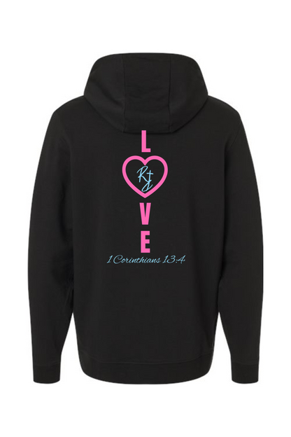 Love Never Fails Lightweight Performance Hoodie